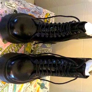 Jeffrey Campbell “SOPAS” combat boots sz: 9 1/2